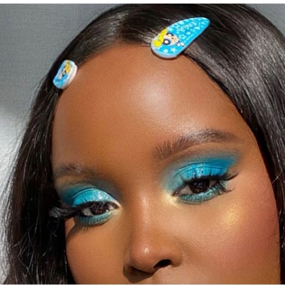 3/$15 ColourPop PowerPuff Girls Bubbles Hair Clips Blue - Picture 8 of 9